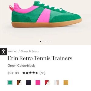 Very comfortable sneakers. New. It will fit even for wide feet.